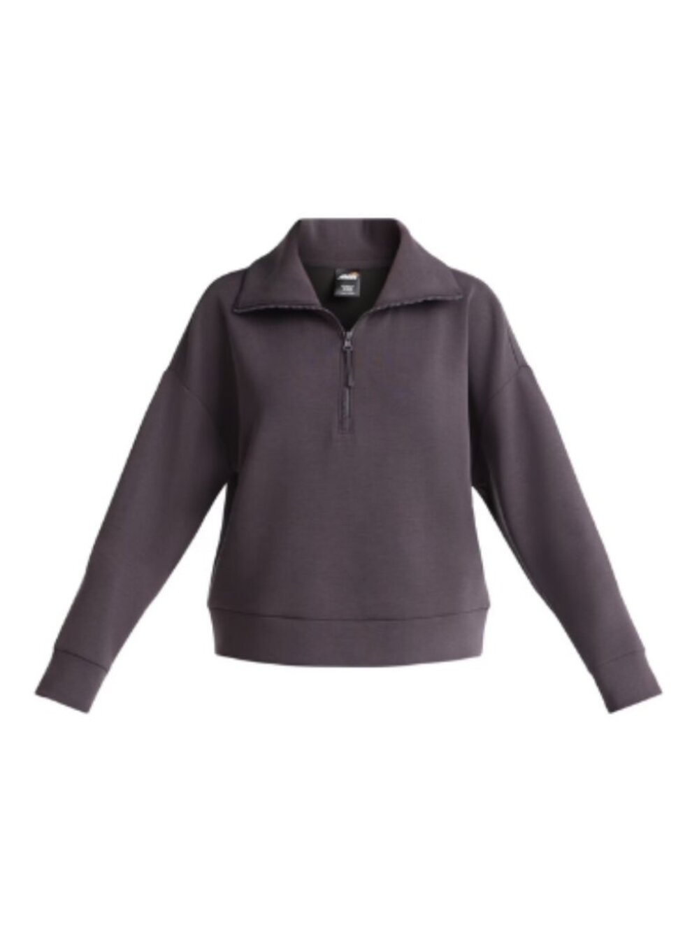 Avia Women's and Women's Plus ScubaKnit Quarter Zip Pullover, Sizes XS-4X